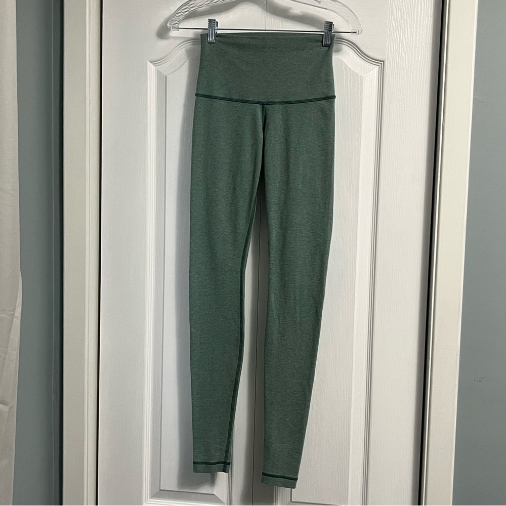 LULULEMON green high-rise leggings women’s size 2